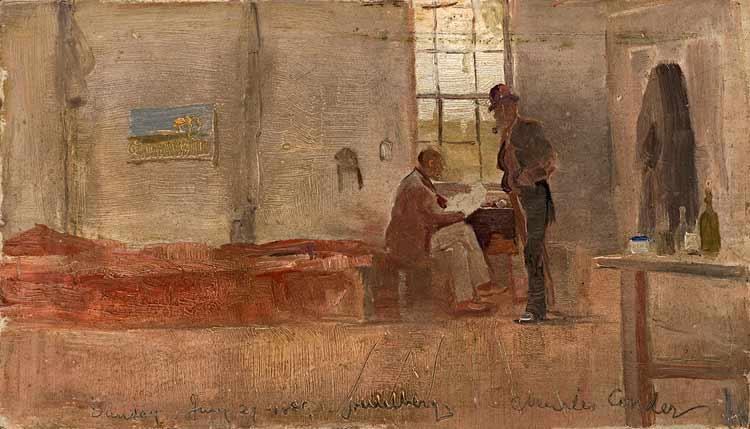 Charles conder Impressionists Camp china oil painting image